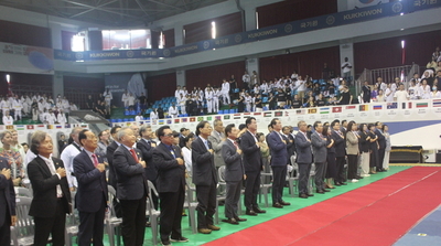 국기원에서 “2023 외국인 태권도 경연 및 한국전통문화체험” 행사 열려