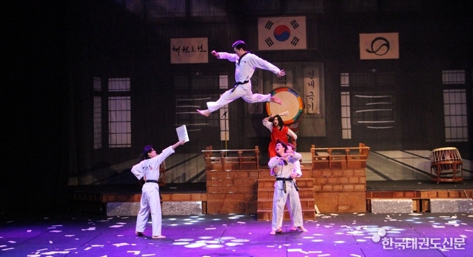 2020 태권도원 상설공연 ‘The Great Change’ 공연 장면