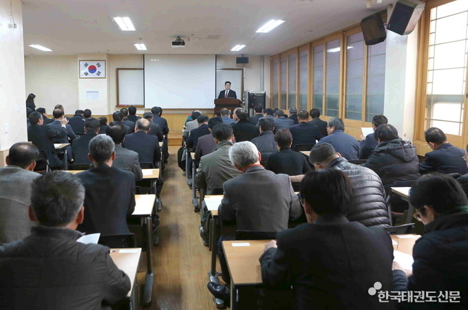 2020년도 고단자 심사평가위원 이론, 실기전형 모습.