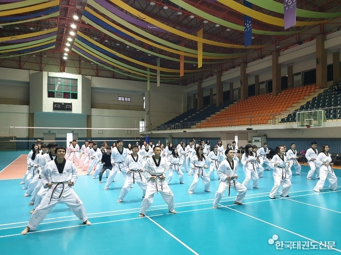 2019 찾아가는 태권도교실 수업(장소: 중부대학교)