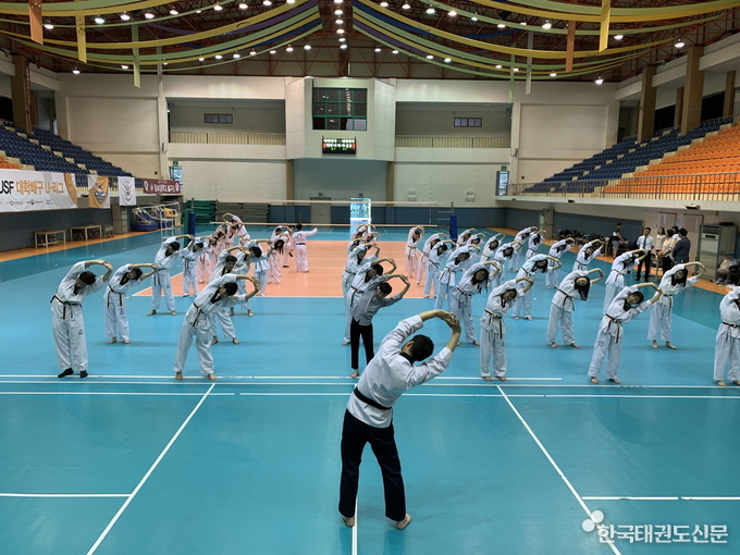 2019 찾아가는 태권도교실 수업(장소: 중부대학교)