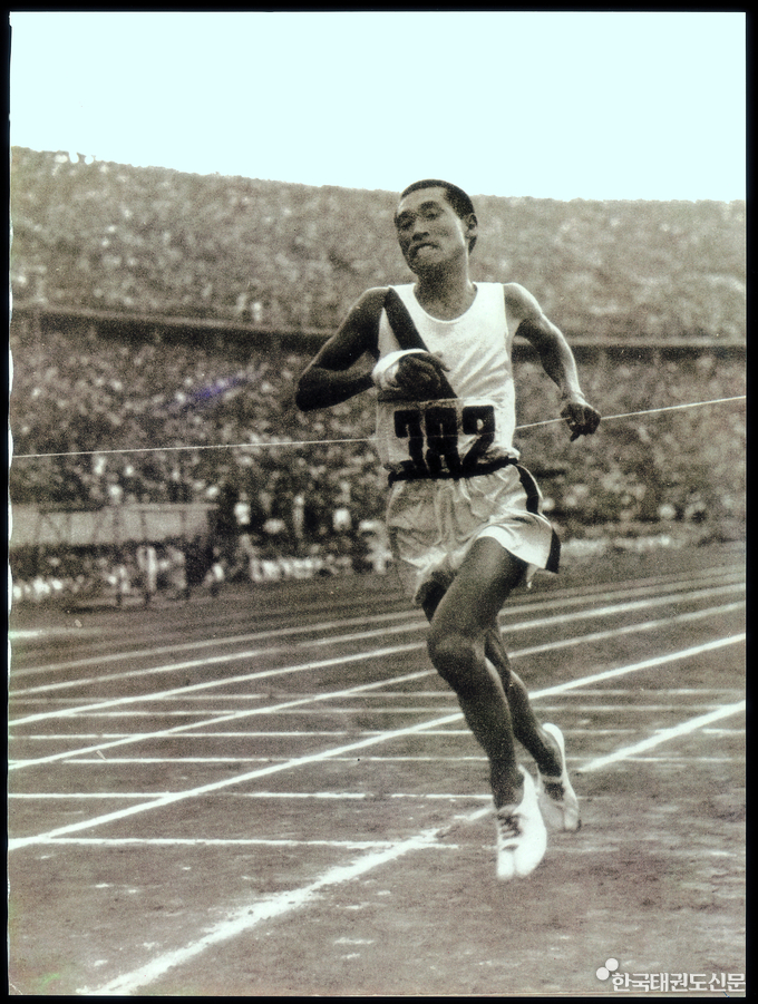 1936년 베를린올림픽대회 마라톤_손기정 선수