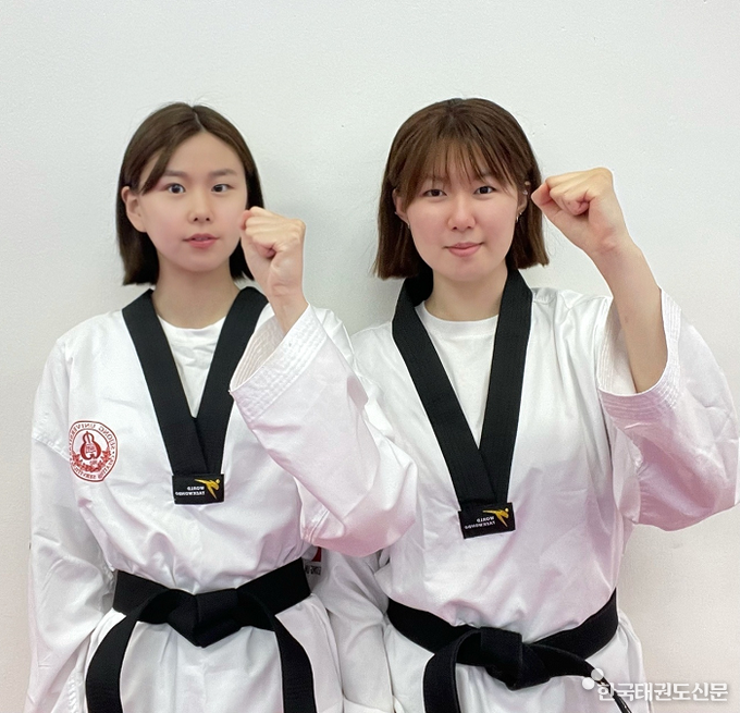 (왼쪽부터) 세종대 체육학과 박수빈, 백선경 학생