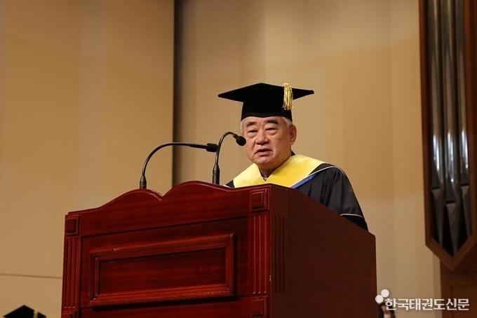 조정원 총재 답사