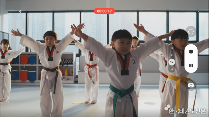 삼성 갤럭시s22 TV광고 촬영 모습