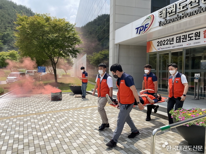 환자 이송 훈련