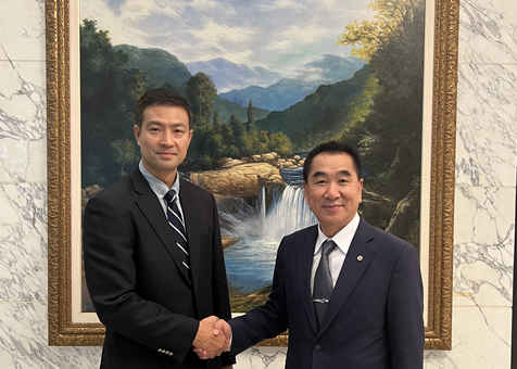 왼쪽 문대성 2023김운용컵 공동조직위원장, 오른쪽 최재춘 2023김운용컵 공동조직위원장