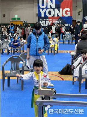 5살 유치부 대회 참가자 모습