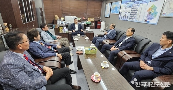 간담회 사진(출처:경기도태권도협회)