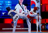 한국 태권도 중량급 이다빈, 강상현 타이위안 그랑프리 동메달